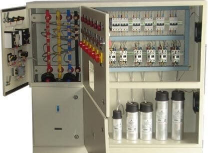 Capacitor panel for improve power factor