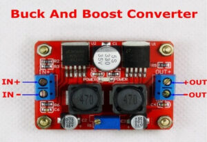 buck boost converter in solar plant working in hindi