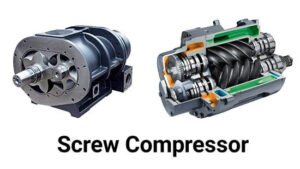 screw compressor hindi